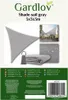 Sonnensegel 3x3x3m grau Gardlov 23147 Produktbild-Vorschau 15