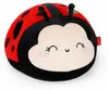 Kissen Super Soft Marienkäfer rot/schwarz 33 cm Produktbild-Vorschau 1