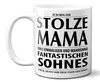 TassenKing Tasse mit Spruch STOLZE MAMA Kaffeetasse Produktbild-Vorschau 3