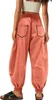 ASKSA Damen Hose Trainingshose Kordelzug Baggy Jogginghose Voir les images du produit 3