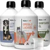 REAVET Futteröl für Hunde, 3×500 ml – BARF Öl Set mit Produktbild-Vorschau 1