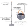 Kit balai à franges avec seau Système à compartiments pour Voir les images du produit 16