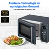 MEDION Retro Mikrowelle klein (20 Liter, ca. 800 Watt, 5 Produktbild-Vorschau 3