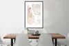 Poster mit Rahmen - Aquarell - Punkte - Pastell - 60x90 cm Produktbild-Vorschau 3