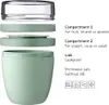 Lunchpot Ellipse mini - Nordic sage Productafbeelding-voorbeeld 2