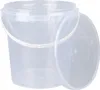 Kunststoffeimer mit Deckel | PP | rund 1 Liter | Produktbild-Vorschau 2