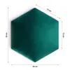 Muralo pannello tappezzeria HEXAGON cuscino da muro cuscino Anteprima dell’immagine prodotto 4