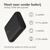 imoshion® Powerbank 10000 mAh Nero Funzione di ricarica Anteprima dell’immagine prodotto 15