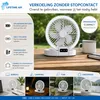 Lifetime Air Tafelventilator Oplaadbaar - Mini USB Productafbeelding-voorbeeld 3