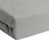 Frottee Spannbettlaken Silber 160x200 cm, Kuscheliges Produktbild-Vorschau 3