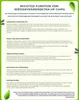 A marketing image with text explaining the benefits of using refurbished HP chips in toner cartridges. Produktbild-Vorschau