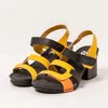 Art Sandalen mit Absatz Damen 1875 NAPPA MULTI YELLOW/ I Produktbild-Vorschau 2