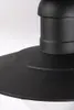 A close-up view of the top part of a black outdoor ceiling light fixture. Anteprima dell’immagine prodotto