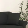 vidaXL Cuscino decorativo 2 pezzi nero 40x40 cm in tessuto Anteprima dell’immagine prodotto 5