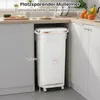 COSTWAY Cestino della spazzatura da cucina, sistema di Anteprima dell’immagine prodotto 4