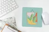 MuchoWow® Mauspad Mousepad Blätter - Pflanze - Rahmen - Produktbild-Vorschau 5