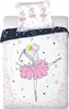 A children's bedding set featuring a ballerina illustration. Náhľad obrázku produktu