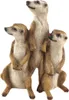 Erdmännchen Familie Gartendeko Figuren für Garten Produktbild-Vorschau 2