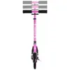 A pink scooter is shown from a front-facing, slightly elevated angle against a white background. Voir les images du produit