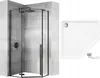 Rea Duschkabine Diamond 90X90 Black Produktbild-Vorschau 8