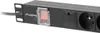 Lanberg PDU-06E-0200-BK, Spínané, 1U, Jedna fáze, Náhled obrázku produktu 7