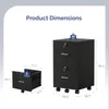 ALIGHTUP, meuble de rangement mobile avec 2 tiroirs, Voir les images du produit 2
