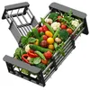 Ausziehbarer Abtropfkorb für Spülbecken, Geschirr, Obst und Produktbild-Vorschau 3