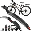 FIT4MED | Parafanghi per bicicletta - Nero - 56x8cm Anteprima dell’immagine prodotto 3
