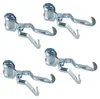 Relaxdays Ganci a molla da campeggio, set da 4, ganci per Anteprima dell’immagine prodotto 1