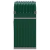 vidaXL Přístřešek na palivové dřevo zelený 120x45x100 cm Náhled obrázku produktu 5