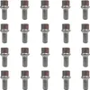 20x Radschraube M12x1,5 Kugelbund R12 silber 28 mm | Produktbild-Vorschau 1