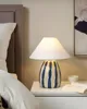 BELIANI Lampa stołowa beżowo-niebieska ceramiczna 41 cm z Podgląd zdjęcia produktu 2