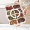 Geteilte Servierschale mit Griff, 8 Fächer Snack-Box Produktbild-Vorschau 3