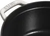 Staub Round Cast Iron Pot - 6.7 ltr  White Truffle Anteprima dell’immagine prodotto 2