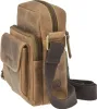 GREENBURRY Leder Umhängetasche Vintage Travel Crossbody Bag Produktbild-Vorschau 8