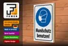 Holzschild Hinweis 20x30cm Mundschutz benutzen Maske Produktbild-Vorschau 4
