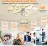 LED stropní ventilátor s lampou stmívatelný s dálkovým Náhled obrázku produktu 3