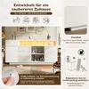 STILVORA Sideboard mit LED und Acryl-Stützen, Kommode mit 4 Produktbild-Vorschau 5