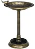 Sweiko Vogeltränke, Vogelbad mit Statue, Blumenmuster, 2 Produktbild-Vorschau 3