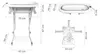 Ricokids RK-287 Opvouwbaar babybad met standaard, Productafbeelding-voorbeeld 4