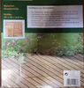 BURI 1qm Holzfliesen Balkonfliesen kleine Kacheln 30x30 cm Produktbild-Vorschau 7