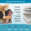 Beheiztes Katzenhaus für draußen wetterfest - Katzenhaus Produktbild-Vorschau 6