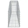 vidaXL Gabion avec arc surélevé 200x30x40/60 cm Fer Voir les images du produit 4
