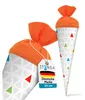 itenga Geschwister Schultüte 35cm Dreiecke bunt Produktbild-Vorschau 3