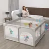 LZQ Laufstall Baby 127x127cm, Laufgitter Baby Absperrgitter Produktbild-Vorschau 12