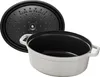 Staub The Cocotte, 3,2 l, Silber, Eisenguss, Eisenguss, 270 Produktbild-Vorschau 3