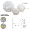 3x Glas-Kugel mit LED-Beleuchtung Deko-Leuchte FIONA Produktbild-Vorschau 3