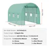 VEVOR begehbares Tunnel-Gewächshaus, 3,4 x 1,9 x 1,9 m, Produktbild-Vorschau 8