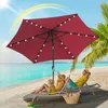 Ombrellone rotondo Izrielar 2,7 m con luce LED – Ombrellone Anteprima dell’immagine prodotto 7