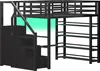 okwish Hochbett Funktionsbett 140x200 mit Produktbild-Vorschau 8